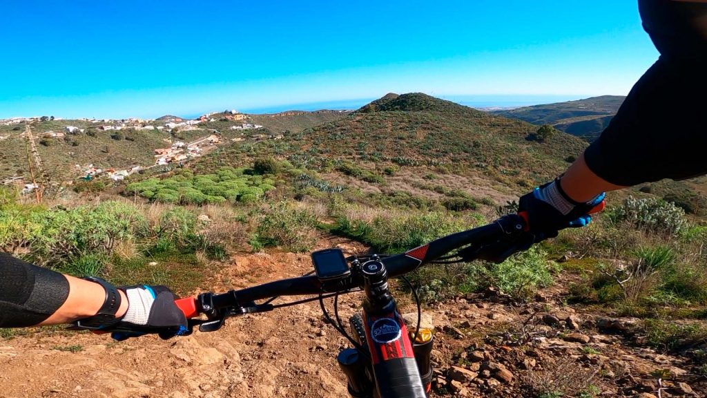 Ruta de enduro MTB en Gran Canaria