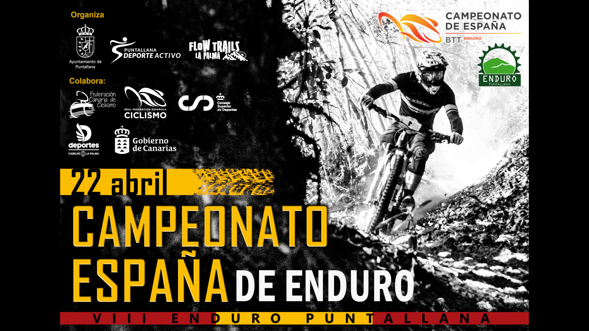 Campeonato de España Enduro 2023-VIII edición de Enduro Puntallana Flow Trails